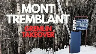 Trying Not to Run Kids Over at Mont Tremblant
