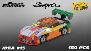 Toyota Supra Fast and Furious Lego Classic 10696 (Tutorial) IDEA №15