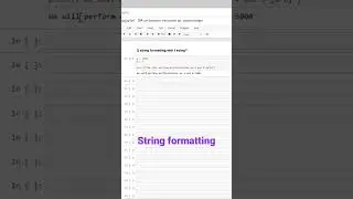 2.66 String formatting with f string?  