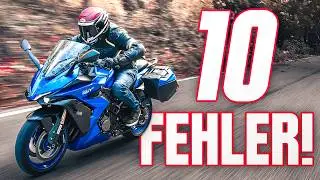 10 MOTORRADFAHRER ANFÄNGER FEHLER