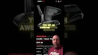 New #putter alert! #blueteesgolf #revolvegolf #hawktuah https://revolvegolf.co/?ref=bogeyking