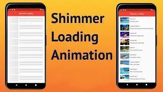 Shimmer Effect In Flutter Using Shimmer Package || Shimmer Flutter || Shimmer Effect Flutter  Hindi