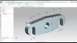 Siemens PLM NX - Jig Assembly Part#4 (Clamp Plate)