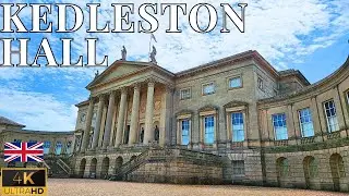 Kedleston Hall Visual Walking Tour 4K 2024 | The home of Lord Scarsdale | A Robert Adam Masterpiece