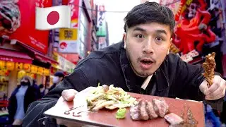 Ich esse alles in Osaka 🇯🇵 (Streetfood Paradies)