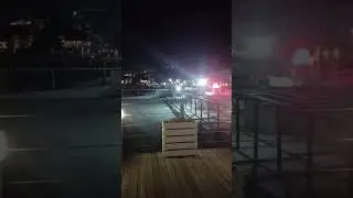 Ночной пляж в Ялте. 22 мая 