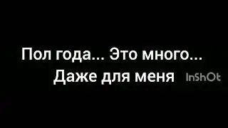 Меня не было полгода...
