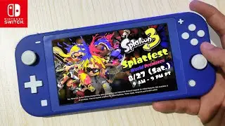 SPLATOON 3 - SPLATFEST WORLD PREMIERE (Nintendo Switch Lite) Indonesia