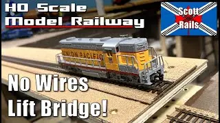 Making A Hidden Hinge & Hidden Power Lift Bridge For My New Model Railroad
