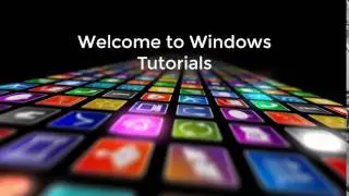 Welcome to Windows Tutorials