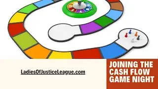 Joining The Cash Flow Game Night!  #ladiesofjusticeleague, #ratrace