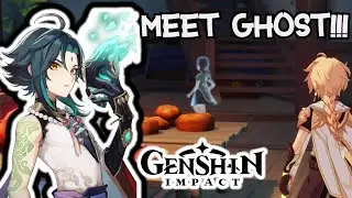 GHOST IN WANGSHU INN AND MEET XIAO GENSHIN IMPACT
