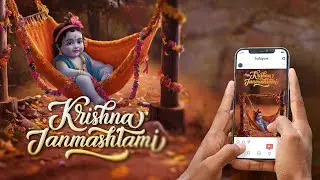 Happy Krishna Janmashtami Motion Graphics (Premium Graphics)
