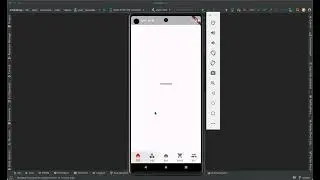 1、flutter clone mi store  the bottom navigation bar and the tab view  of the home page
