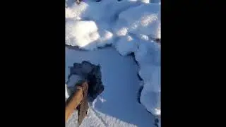 зимняя рыбалка. задуха.замор. поиск преспективных мест.