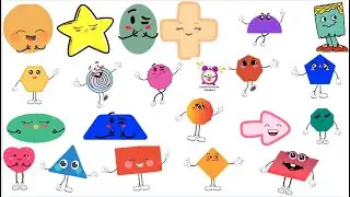 Compilado das Formas Geométricas | Vídeos Educativos | Educação infantil | Hora de estudar