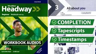 New Headway Beginner 5th Edition - Unit 3: All About You || Workbook