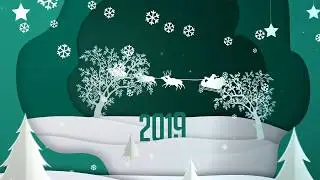 Merry Christmas Greeting Card