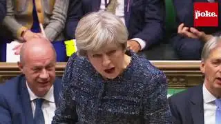 What happens when Theresa May tells a joke