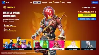 Fortnite Chapter 4 Season 3 Battle Pass (All Rewards)