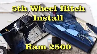 Installing a 5th Wheel Hitch in our 2012 Ram 2500 with BW Rails and Mounting Kit