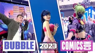 ВЕСЬ BUBBLE Comics Con 2023 В ЭТОМ 4К ВЛОГЕ | LAzZ CHANNEL