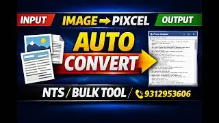 Pixcel Notepad Conversion, Image to Pixcel Notepad, Image to nts - Bulk Text Encryptor | NTS RTX WRT