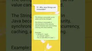 Why Java String is Immutable? 