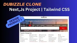 Design product Detail Page in Dubizzle 2.0 part # 8 : Next.js project | Tailwind CSS