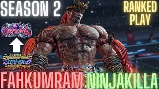 Tekken 8 | NinjaKilla (Fahkumram) Tekken God Supreme To God of Destruction Ranked Play