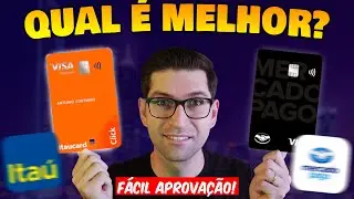Cartão fácil de Aprovar qual é melhor Click Itaú ou Mercado Pago