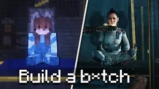 Bella Poarch - Build a B*tch (Minecraft Version - Comparison)