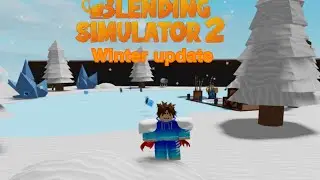 Roblox blending simulator 2 Winter area and anniversary update review