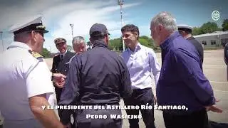 El ARS realizará tareas de mantenimiento en el Americo Vespucio, de la Armada Italiana.