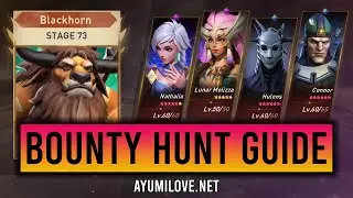 Ayumilove Bounty Hunt Stage 73 Blackhorn Guide | Awaken Chaos Era.