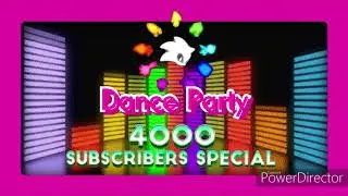 Dance Party (4,OOO Subscribers Special) Background