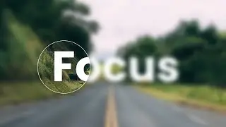 Focus Blur | CSS Javascript Mousemove