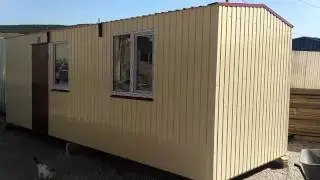 Бытовка(дачный домик) 7х2.4м.