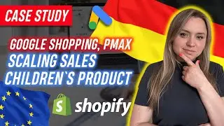 Case google shopping Shopify - performance max: selling goods for children Germany