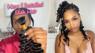 100% Bulk Hair ft. Miss Kinky Hair | AliExpress Vendor