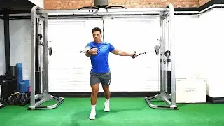 Standing Alternating Cable Crossover | Chest | Strength and Conditioning Exercises