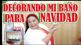 IDEAS PARA DECORAR EL BAÑO EN NAVIDAD