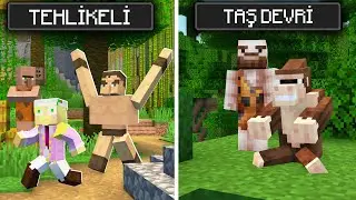 Minecraft AMA ilkel TAŞ DEVRİNDEYİM