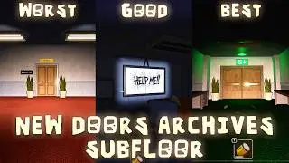I Tried New DOORS ARCHIVES SUBFLOOR Games in Roblox | Best Doors Archives Fan made Games 