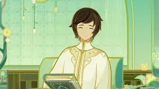 Creators of Genius Invocation TCG cut scene [Genshin 3.7 event]