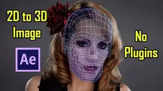 Turn 2D Image Into 3D in After Effects - No Plugins