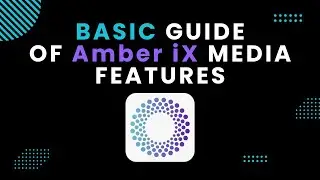 How to use Amber iX for Organizing and Sharing your Media