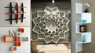 Modern wall Shelf Design ideas || Unique Wall Shelf Ideas || Corner Shelf Decoration Ideas