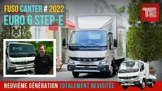Nouveau FUSO Canter Euro VI - Step E : sécurité, confort et nouveau design