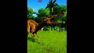Dino Battle - JWCC Rexy vs JWE Suchomimus